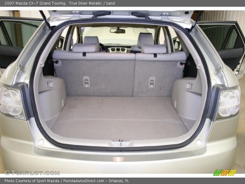 True Silver Metallic / Sand 2007 Mazda CX-7 Grand Touring