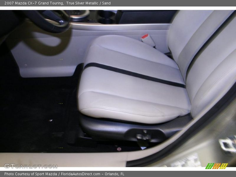 True Silver Metallic / Sand 2007 Mazda CX-7 Grand Touring