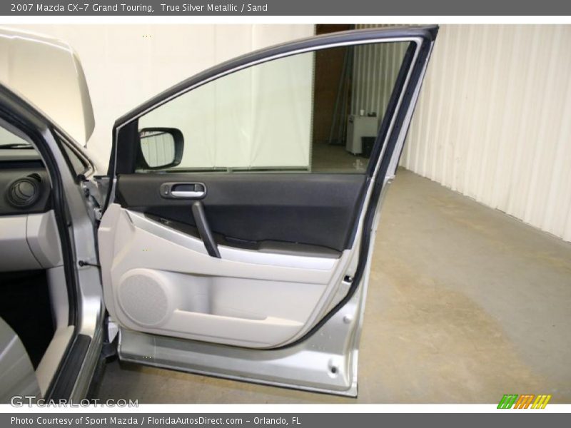 True Silver Metallic / Sand 2007 Mazda CX-7 Grand Touring