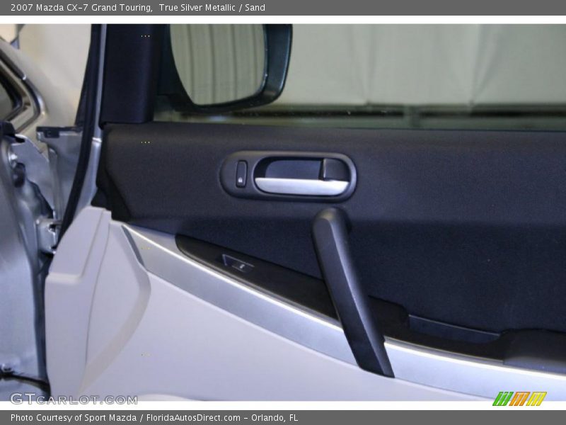 True Silver Metallic / Sand 2007 Mazda CX-7 Grand Touring