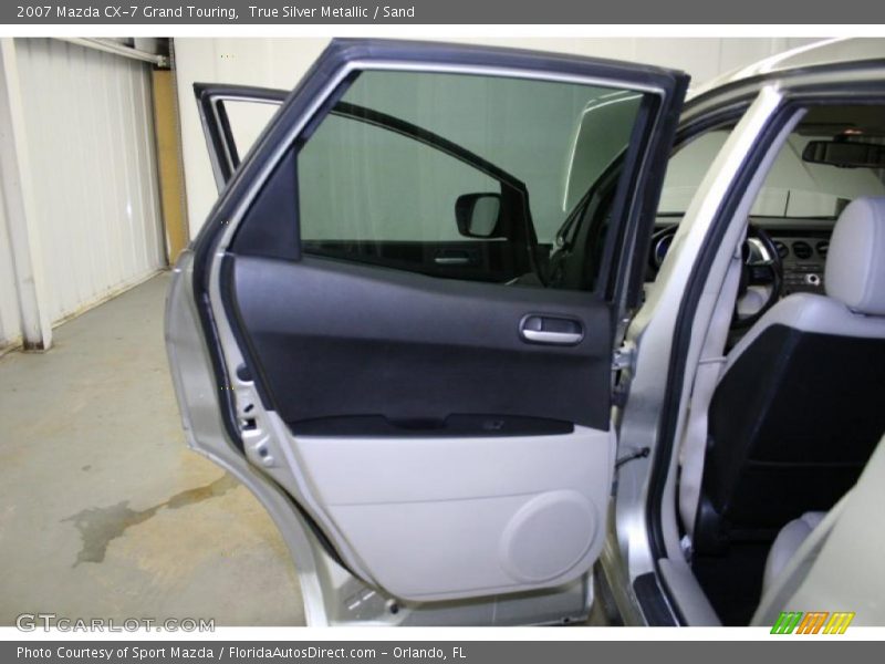 True Silver Metallic / Sand 2007 Mazda CX-7 Grand Touring