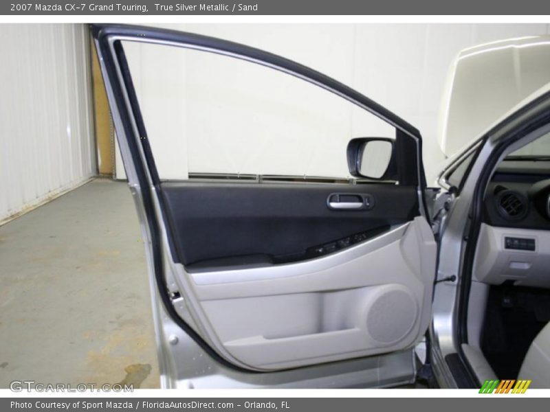True Silver Metallic / Sand 2007 Mazda CX-7 Grand Touring