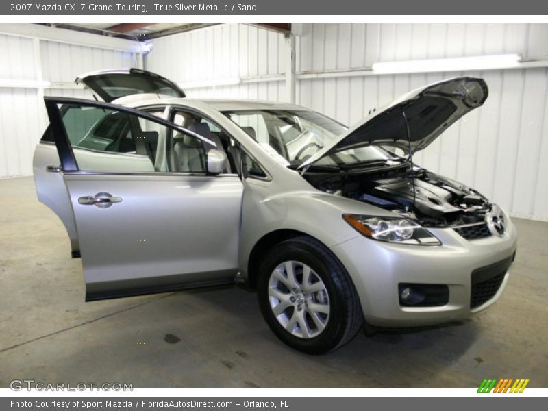 True Silver Metallic / Sand 2007 Mazda CX-7 Grand Touring