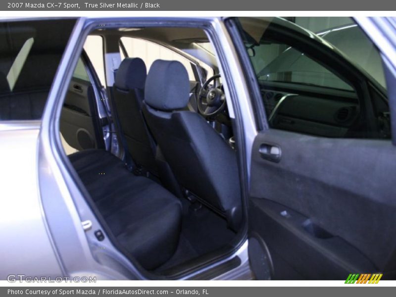 True Silver Metallic / Black 2007 Mazda CX-7 Sport