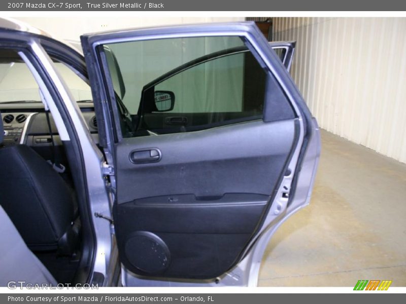 True Silver Metallic / Black 2007 Mazda CX-7 Sport