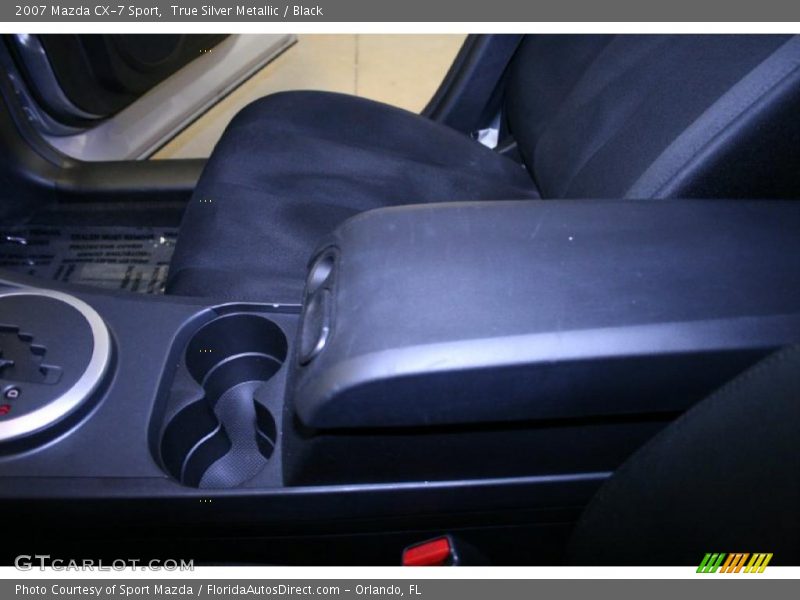 True Silver Metallic / Black 2007 Mazda CX-7 Sport