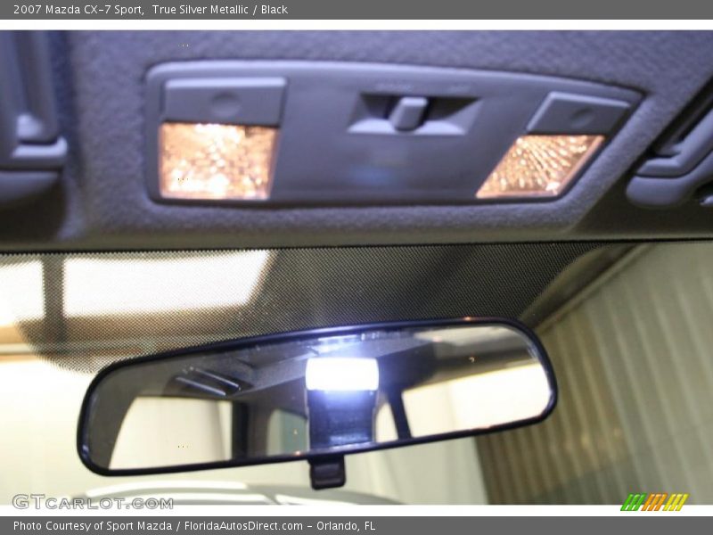 True Silver Metallic / Black 2007 Mazda CX-7 Sport