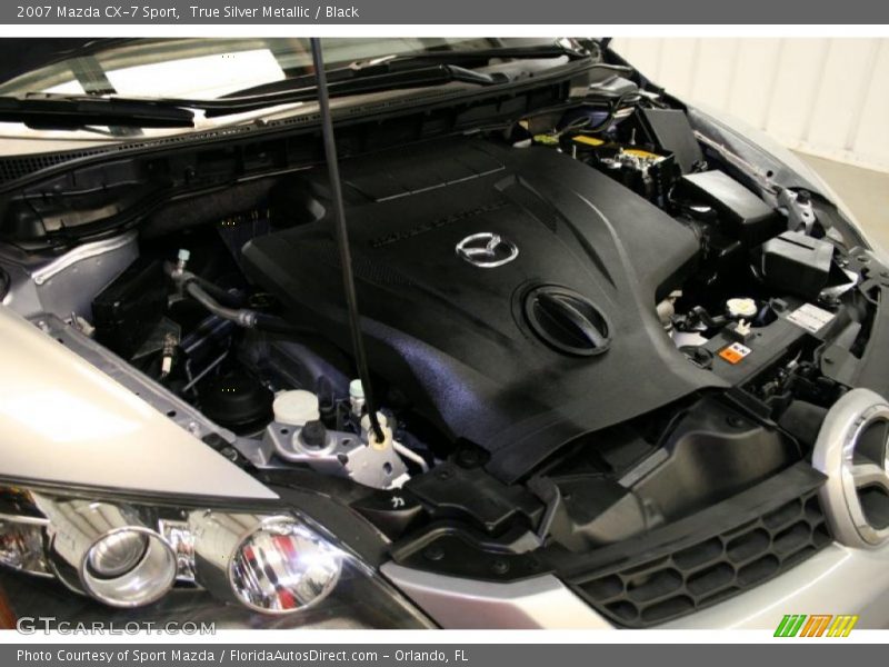 True Silver Metallic / Black 2007 Mazda CX-7 Sport