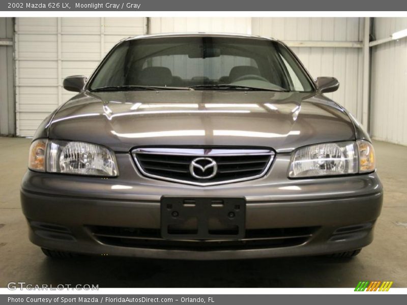 Moonlight Gray / Gray 2002 Mazda 626 LX