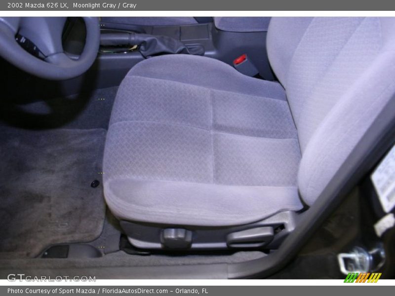 Moonlight Gray / Gray 2002 Mazda 626 LX