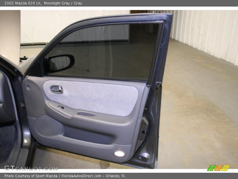 Moonlight Gray / Gray 2002 Mazda 626 LX