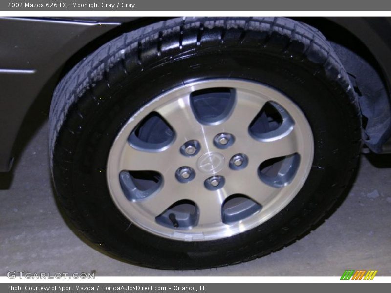 Moonlight Gray / Gray 2002 Mazda 626 LX