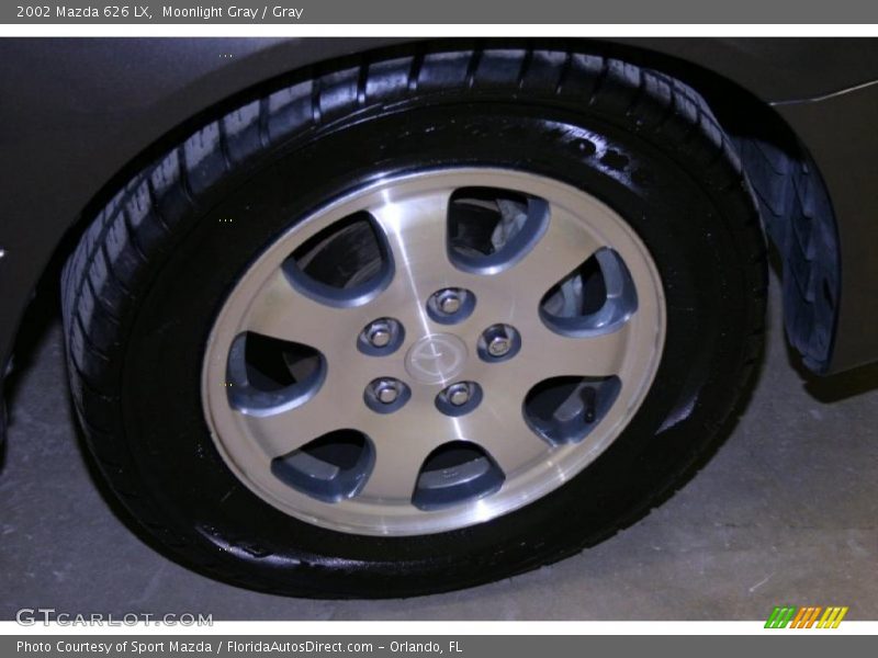 Moonlight Gray / Gray 2002 Mazda 626 LX