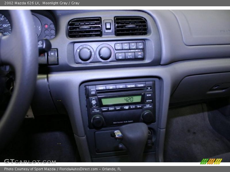 Moonlight Gray / Gray 2002 Mazda 626 LX
