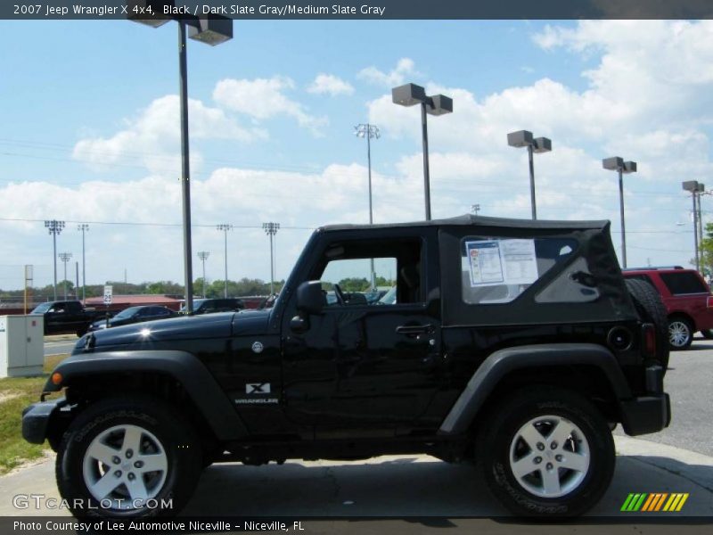 Black / Dark Slate Gray/Medium Slate Gray 2007 Jeep Wrangler X 4x4