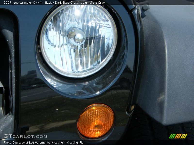 Black / Dark Slate Gray/Medium Slate Gray 2007 Jeep Wrangler X 4x4