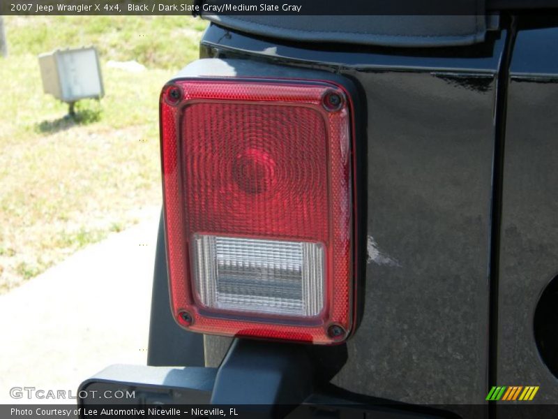 Black / Dark Slate Gray/Medium Slate Gray 2007 Jeep Wrangler X 4x4