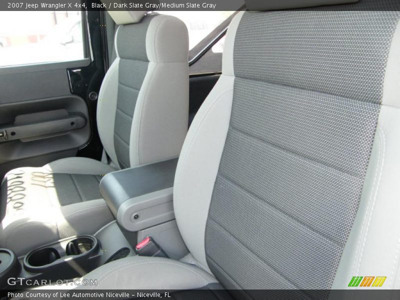 Black / Dark Slate Gray/Medium Slate Gray 2007 Jeep Wrangler X 4x4