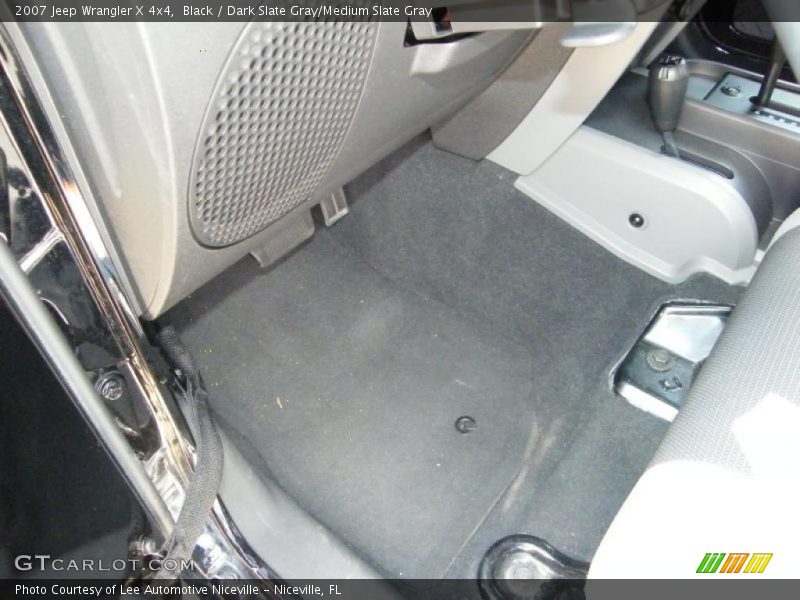 Black / Dark Slate Gray/Medium Slate Gray 2007 Jeep Wrangler X 4x4