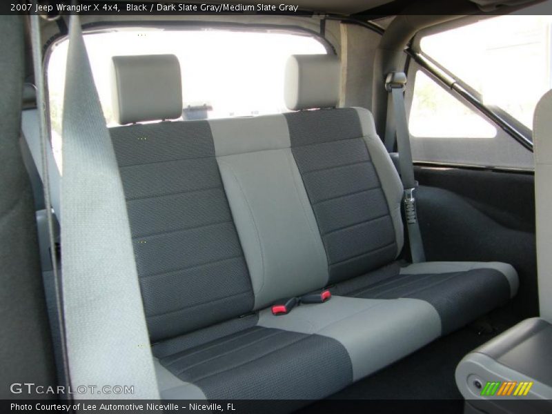 Black / Dark Slate Gray/Medium Slate Gray 2007 Jeep Wrangler X 4x4