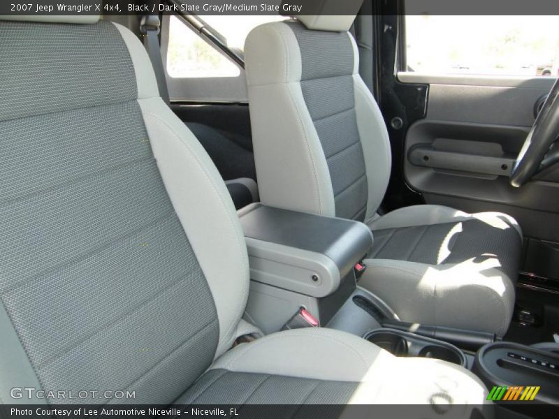 Black / Dark Slate Gray/Medium Slate Gray 2007 Jeep Wrangler X 4x4
