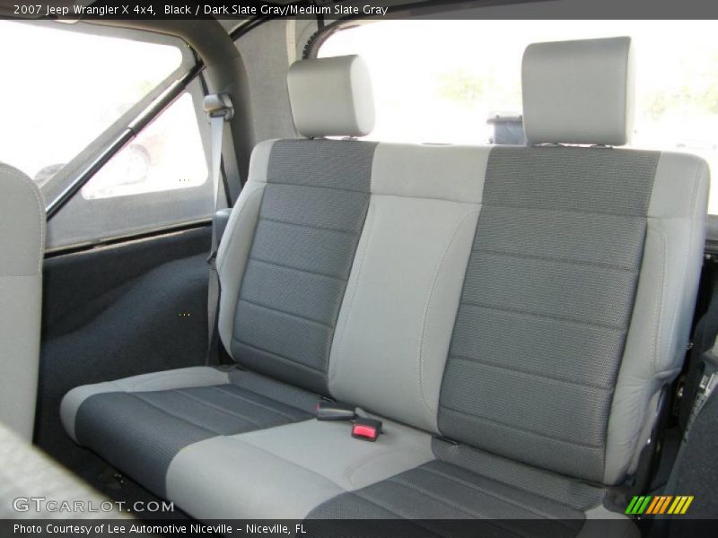 Black / Dark Slate Gray/Medium Slate Gray 2007 Jeep Wrangler X 4x4