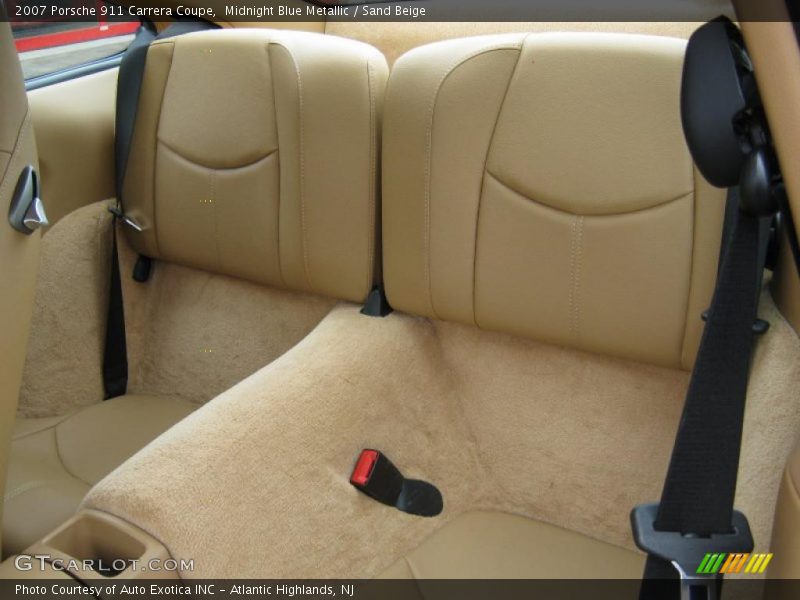 Midnight Blue Metallic / Sand Beige 2007 Porsche 911 Carrera Coupe