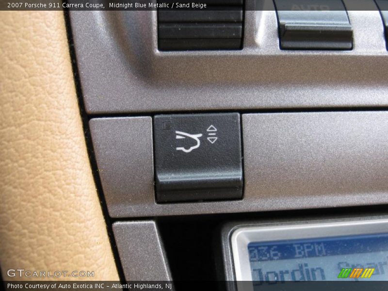 Midnight Blue Metallic / Sand Beige 2007 Porsche 911 Carrera Coupe
