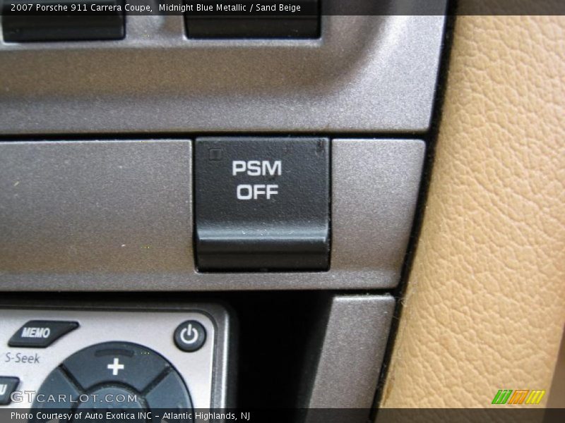 Midnight Blue Metallic / Sand Beige 2007 Porsche 911 Carrera Coupe