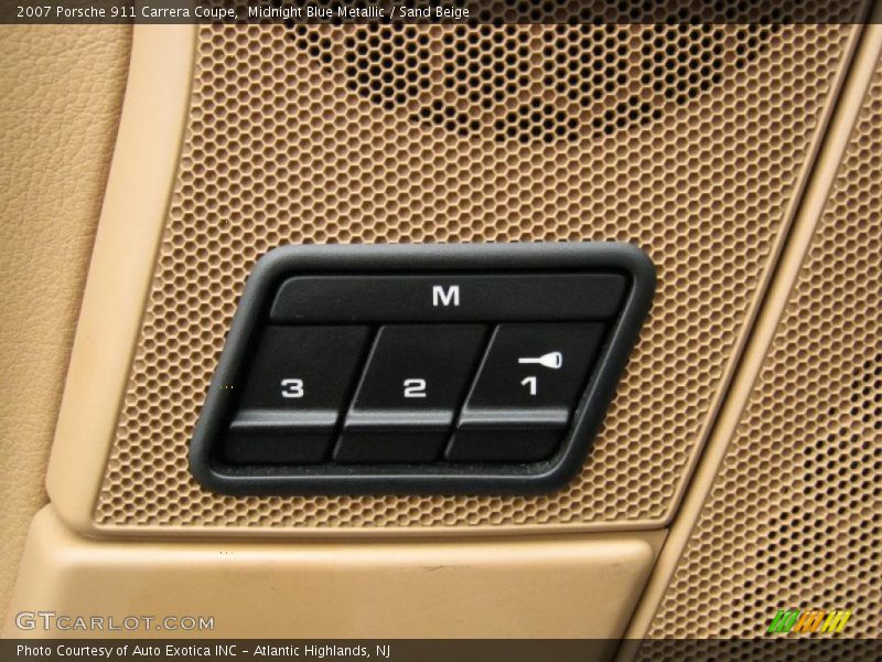 Midnight Blue Metallic / Sand Beige 2007 Porsche 911 Carrera Coupe
