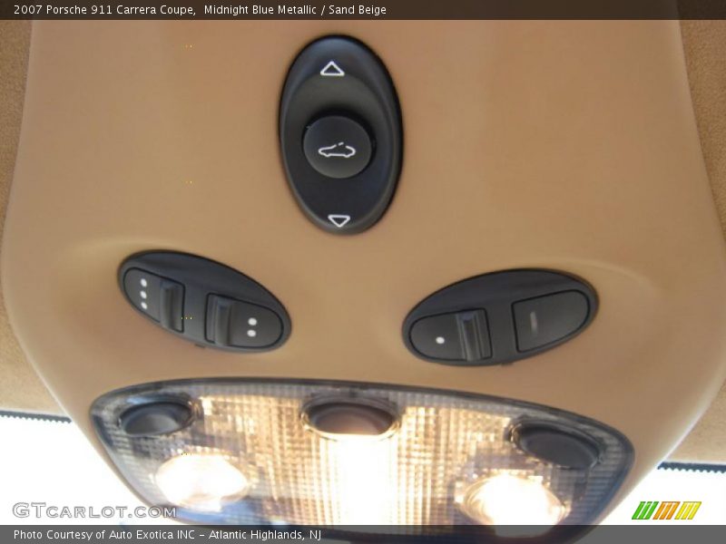 Midnight Blue Metallic / Sand Beige 2007 Porsche 911 Carrera Coupe