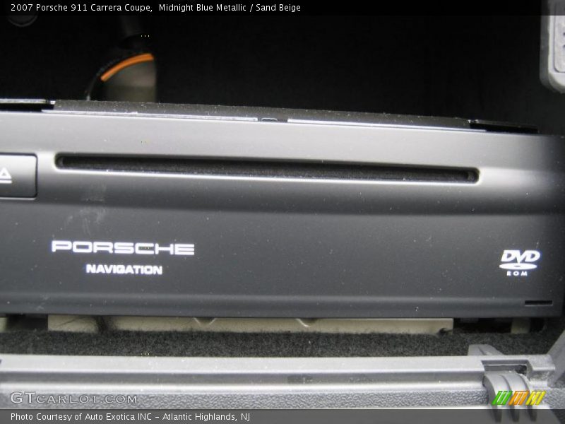 Midnight Blue Metallic / Sand Beige 2007 Porsche 911 Carrera Coupe