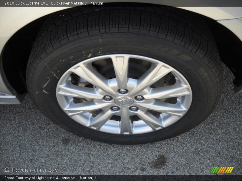 Quicksilver Metallic / Titanium 2010 Buick Lucerne CXL
