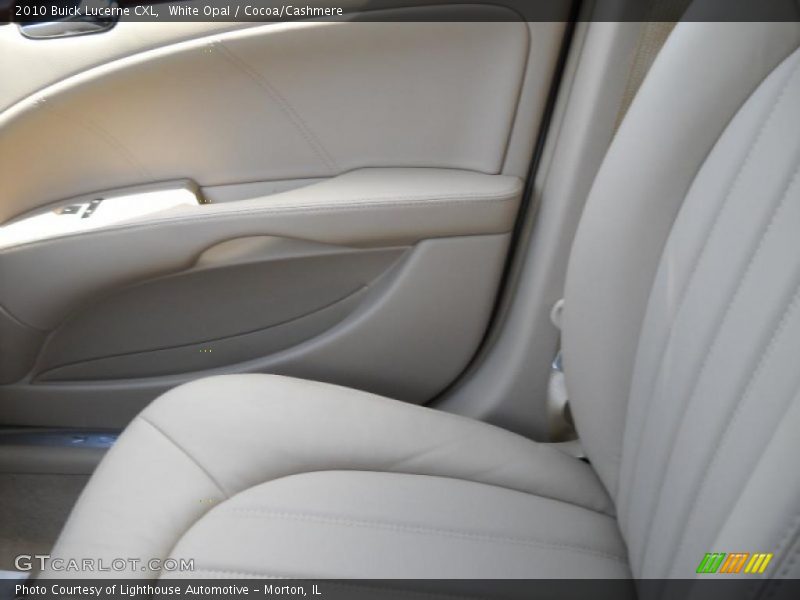 White Opal / Cocoa/Cashmere 2010 Buick Lucerne CXL