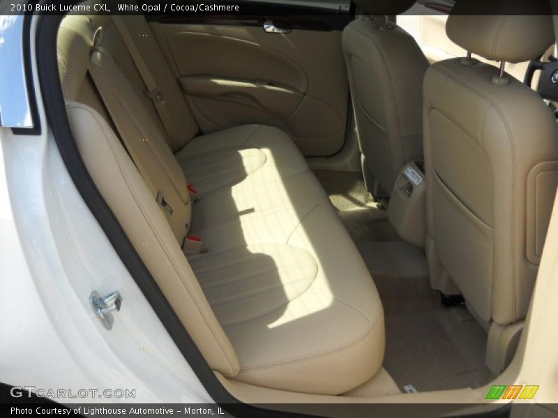 White Opal / Cocoa/Cashmere 2010 Buick Lucerne CXL