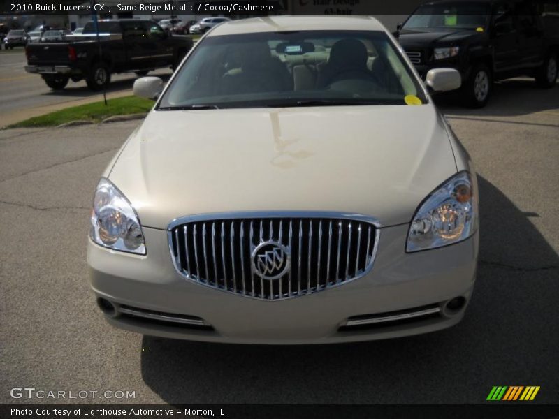 Sand Beige Metallic / Cocoa/Cashmere 2010 Buick Lucerne CXL