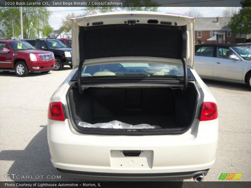 Sand Beige Metallic / Cocoa/Cashmere 2010 Buick Lucerne CXL