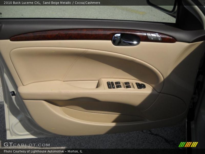 Sand Beige Metallic / Cocoa/Cashmere 2010 Buick Lucerne CXL