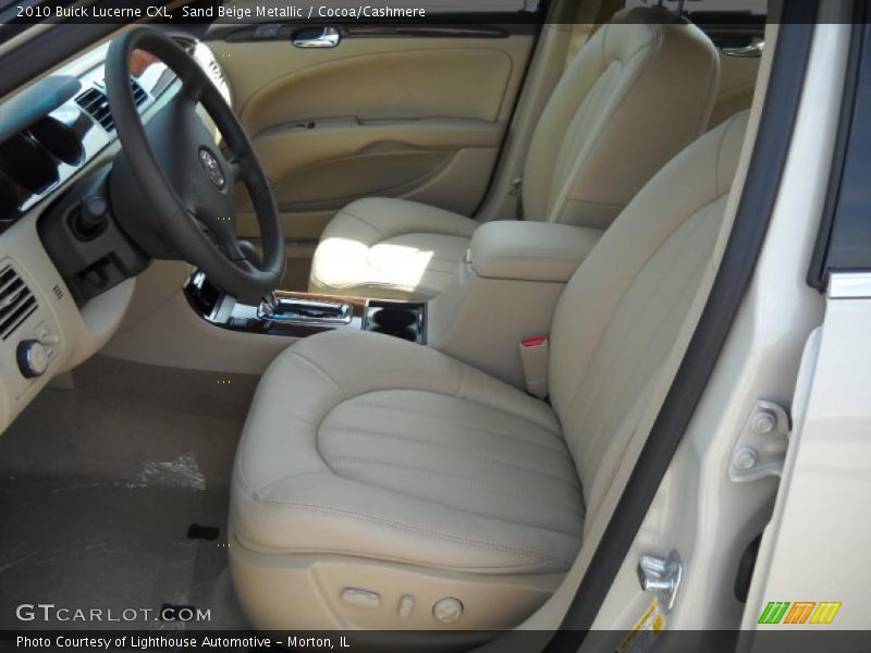 Sand Beige Metallic / Cocoa/Cashmere 2010 Buick Lucerne CXL