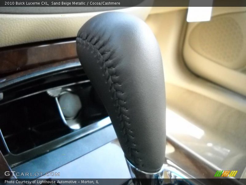 Sand Beige Metallic / Cocoa/Cashmere 2010 Buick Lucerne CXL