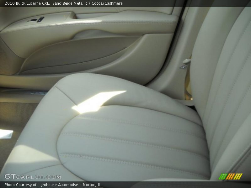 Sand Beige Metallic / Cocoa/Cashmere 2010 Buick Lucerne CXL