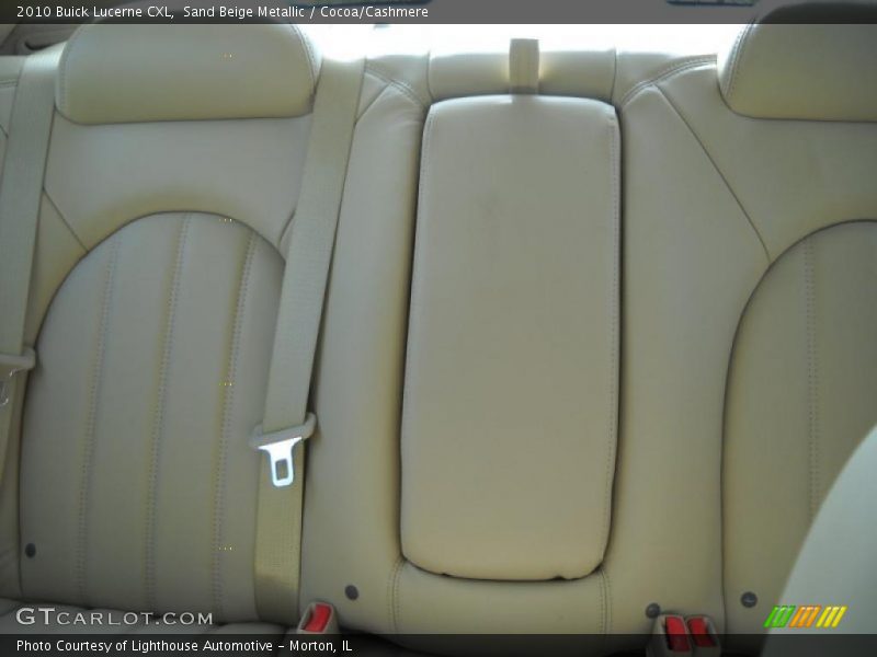 Sand Beige Metallic / Cocoa/Cashmere 2010 Buick Lucerne CXL