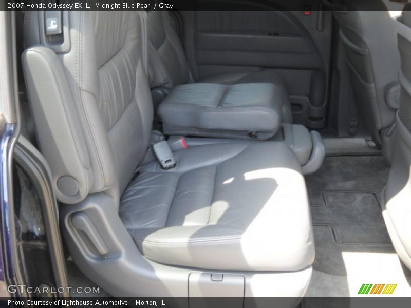 Midnight Blue Pearl / Gray 2007 Honda Odyssey EX-L