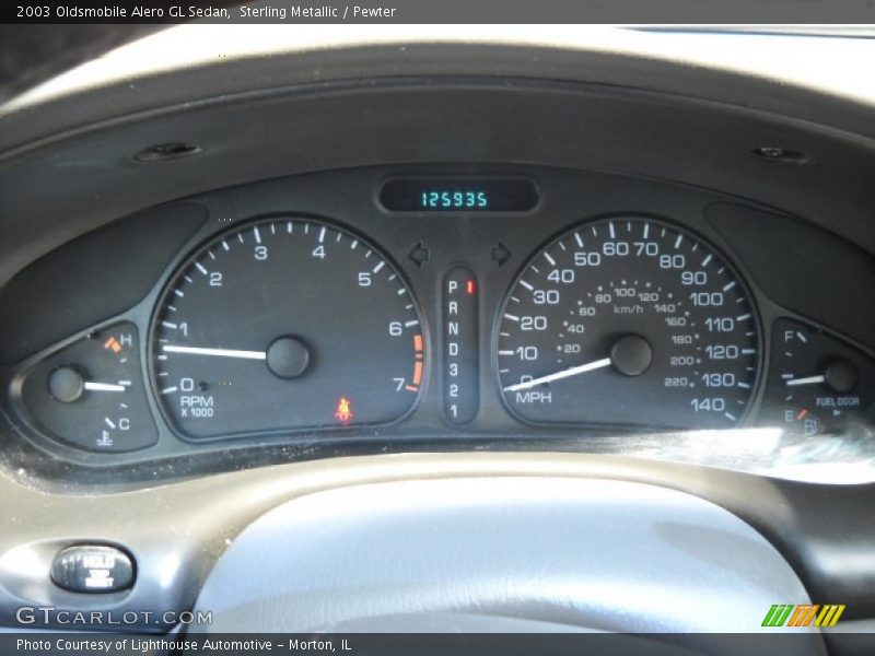 Sterling Metallic / Pewter 2003 Oldsmobile Alero GL Sedan