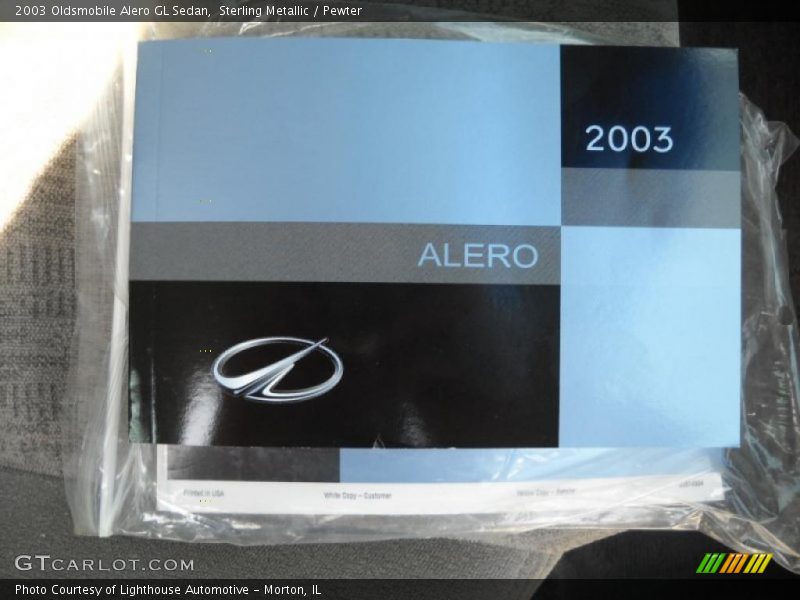 Sterling Metallic / Pewter 2003 Oldsmobile Alero GL Sedan
