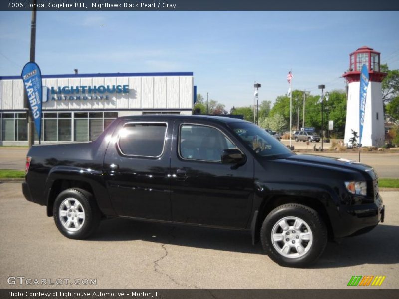 Nighthawk Black Pearl / Gray 2006 Honda Ridgeline RTL