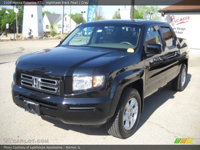 Nighthawk Black Pearl / Gray 2006 Honda Ridgeline RTL