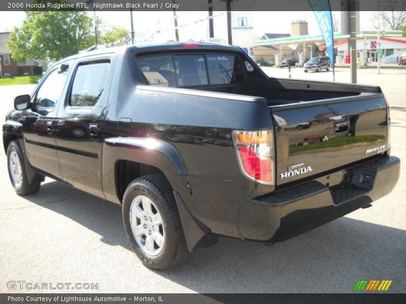 Nighthawk Black Pearl / Gray 2006 Honda Ridgeline RTL
