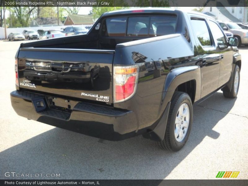 Nighthawk Black Pearl / Gray 2006 Honda Ridgeline RTL