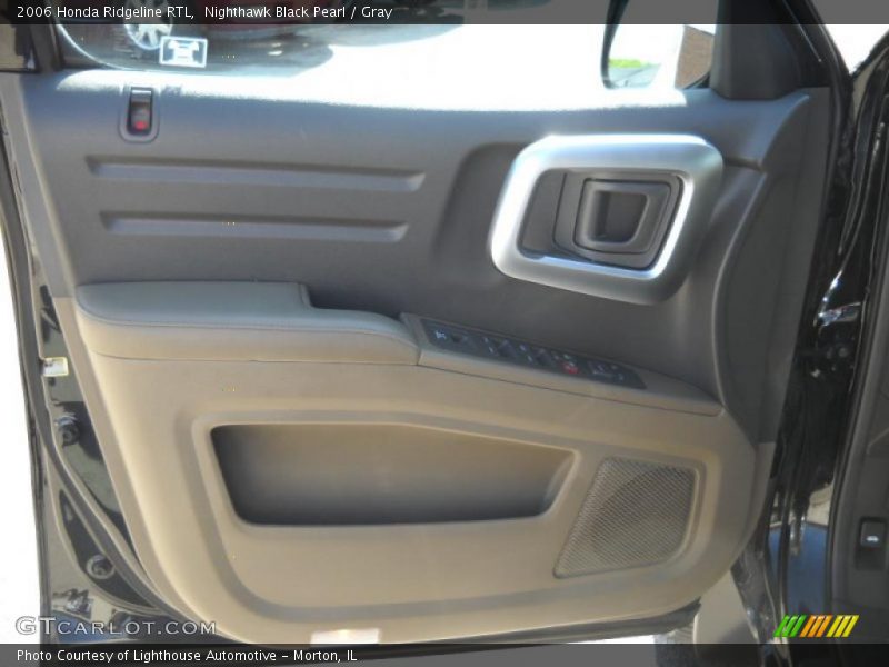 Nighthawk Black Pearl / Gray 2006 Honda Ridgeline RTL
